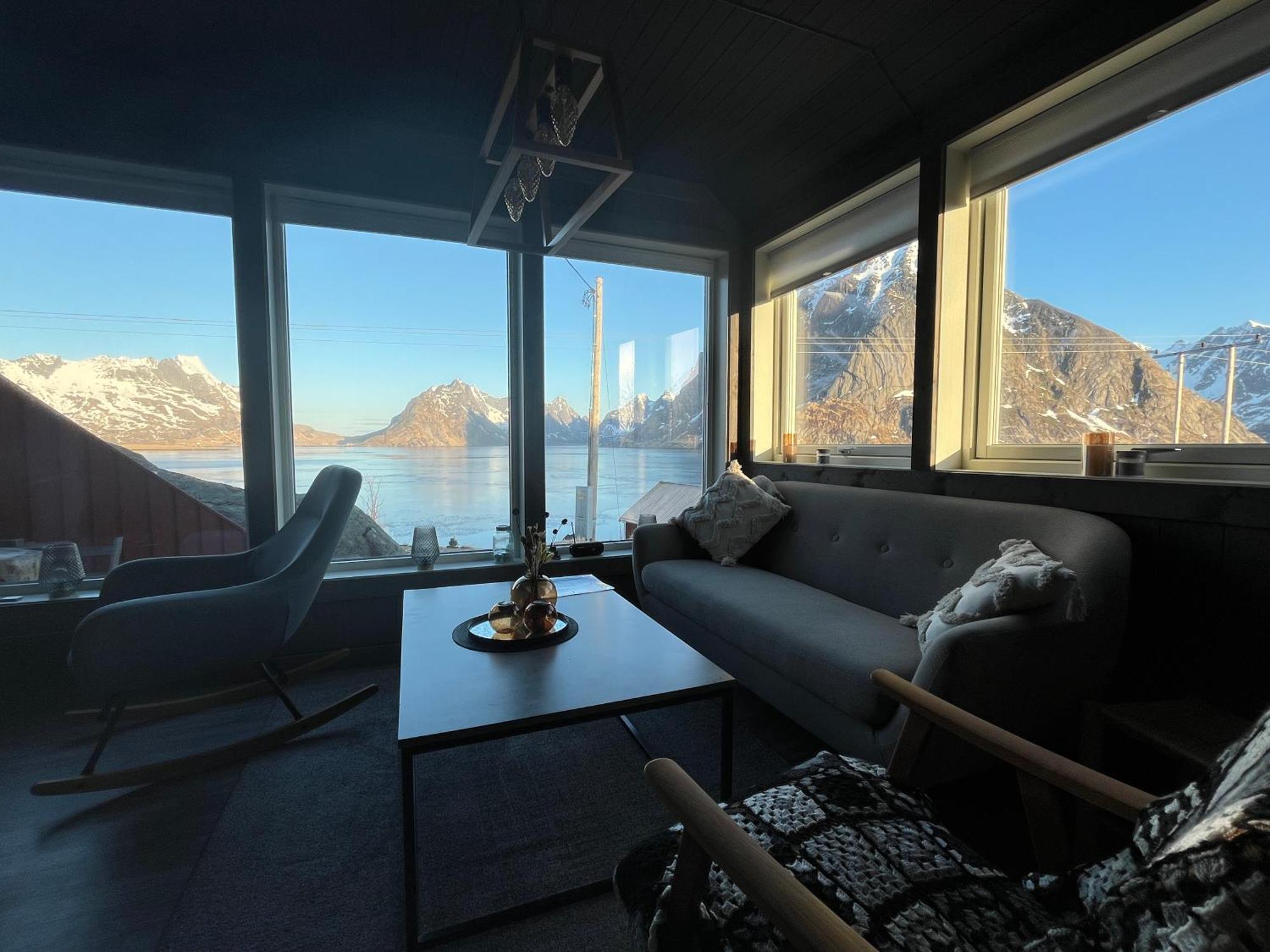 Reinefjord Panorama Villa Moskenes Luaran gambar